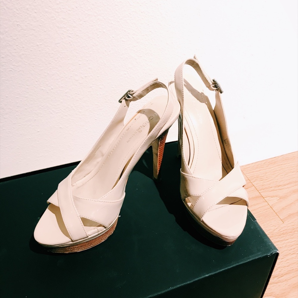 6.5 BCBGenerations nude heels