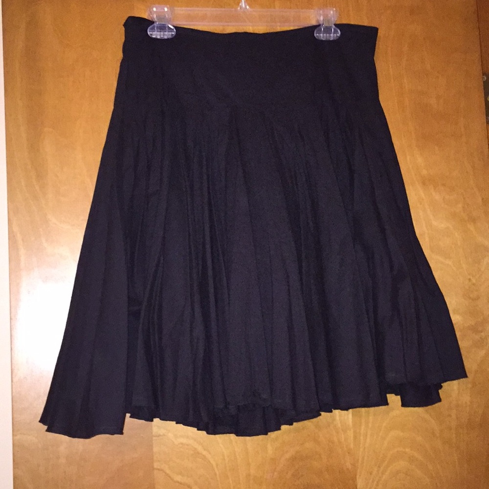 NWT Black Flowy Skirt