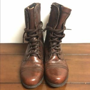 Steve Madden Troopa Boots Brown Size 6