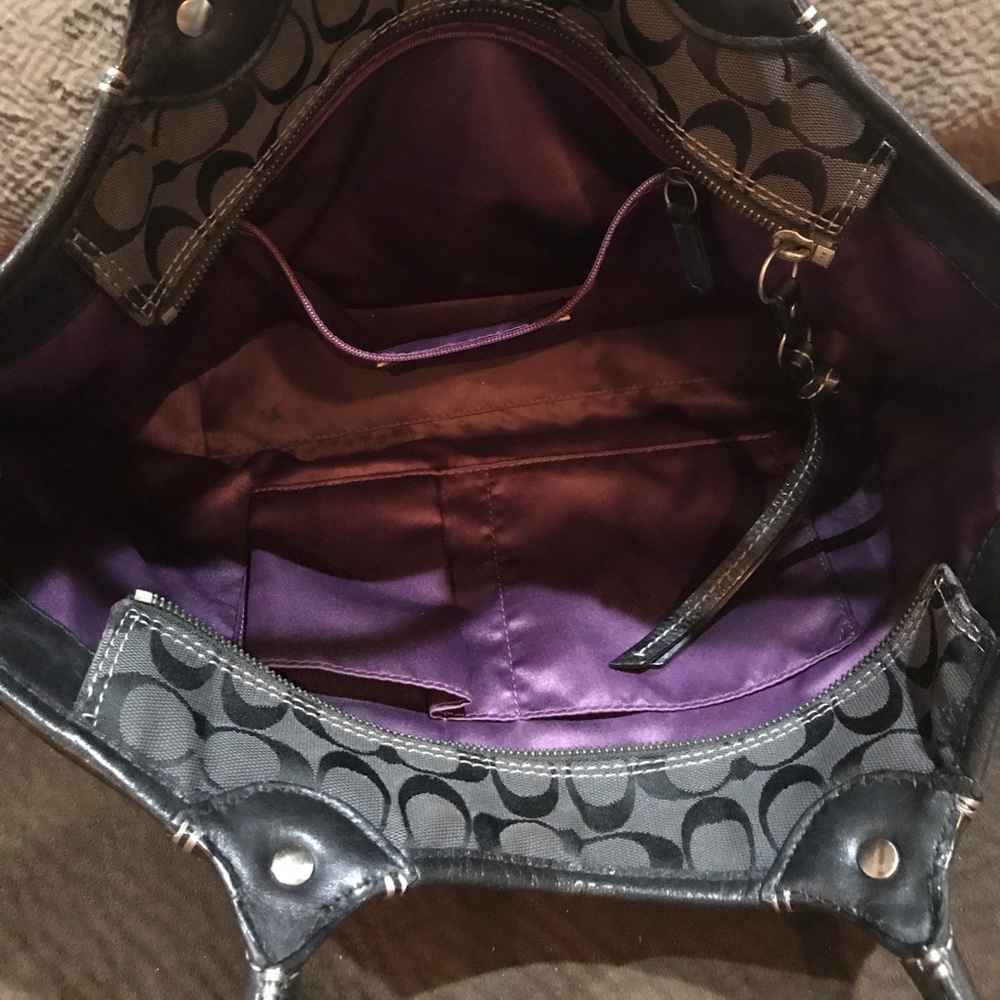 Coach bag patchwork design - Picture 2 of 2