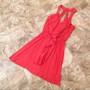 MYAN coral dress
