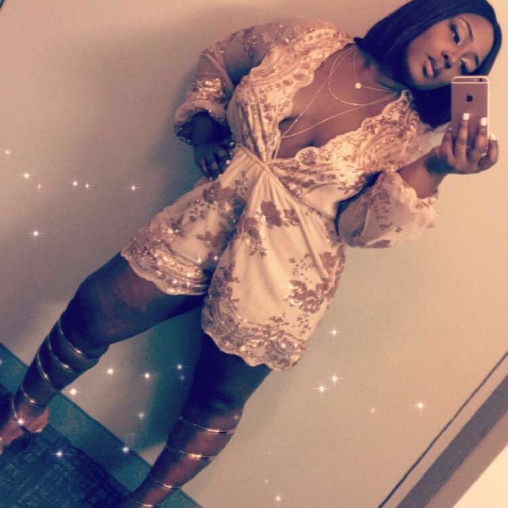 Sequin Romper