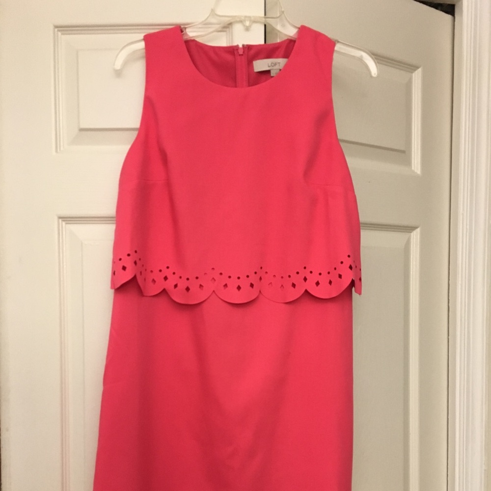 Ann Taylor Loft laser cut dress