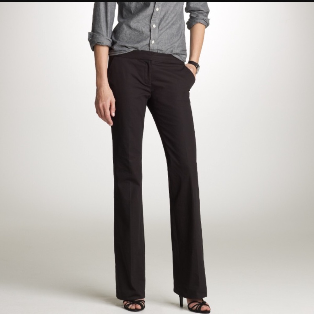 Jcrew premium stretch bistro pant