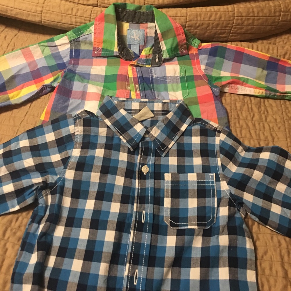Toddler button down shirts