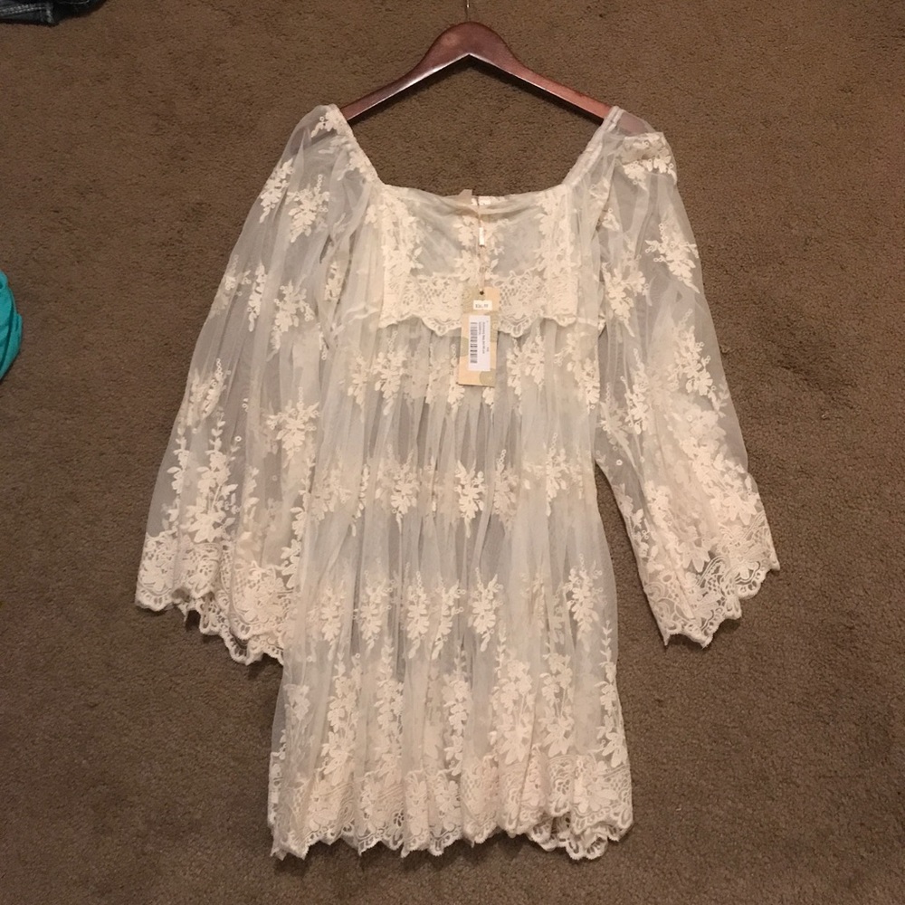 Lace tunic