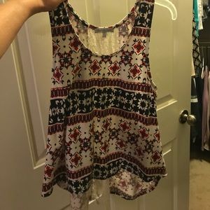 Red White and Blue Tank Top