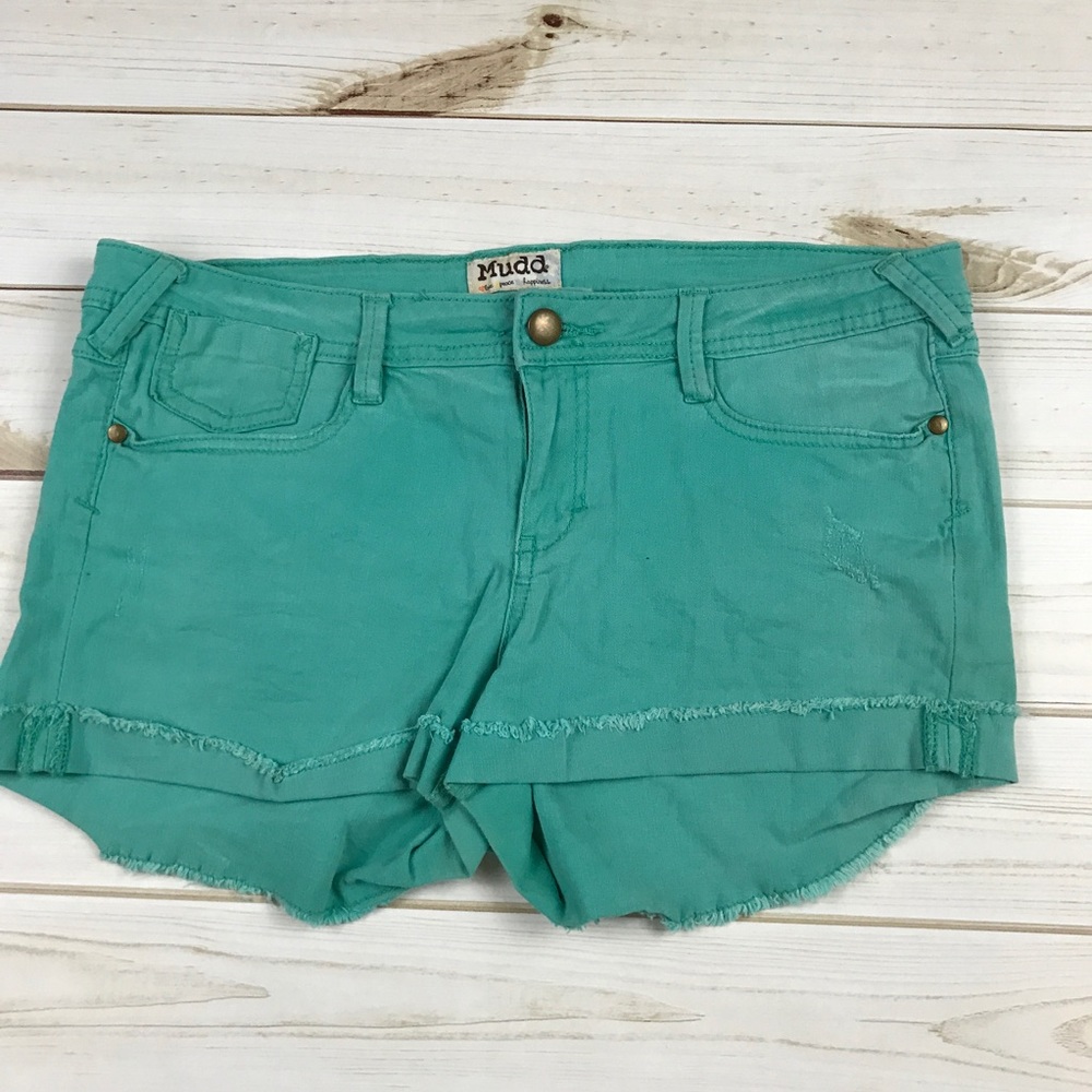 Mudd Teal shorts