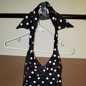Deadly Dames polka dot top
