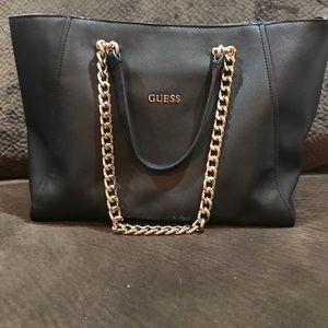 Guess leather tote