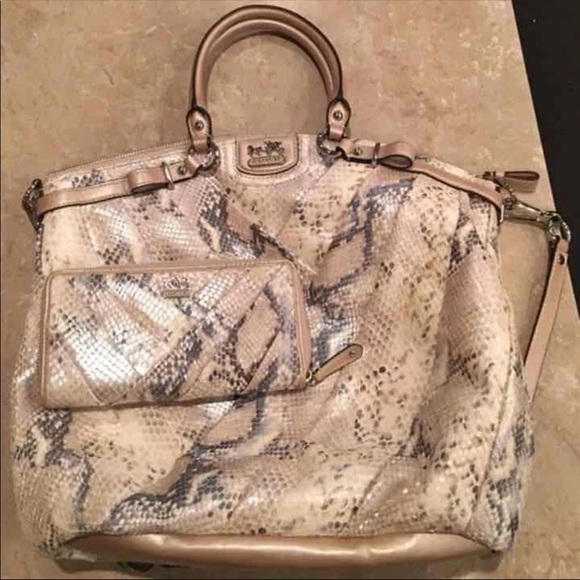 Authentic Coach purse and matching wallet - Picture 1 of 3