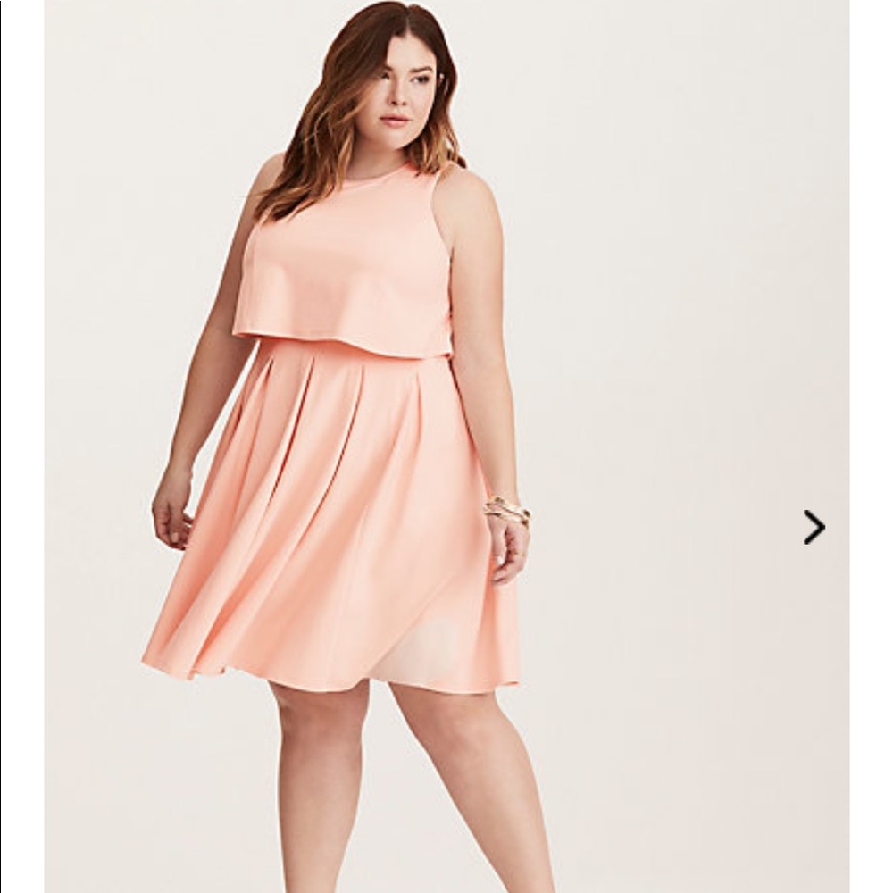 NWT TORRID BLUSH DRESS 20W