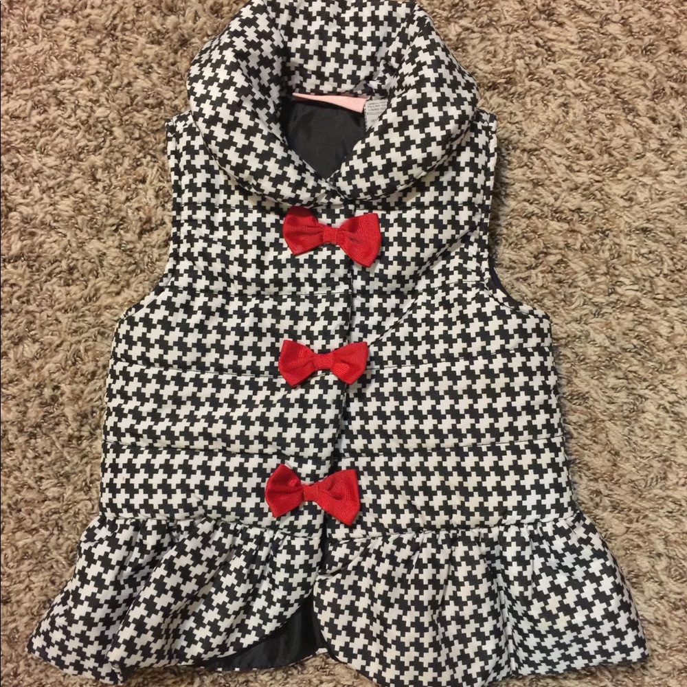 Toddler girls puffy vest