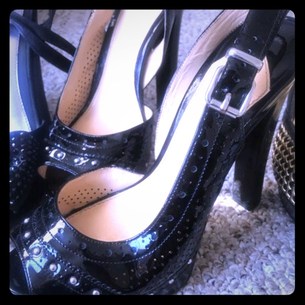 Gianni Bini Heels Sling back peep toe