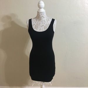 Black Basic Bodycon Dress