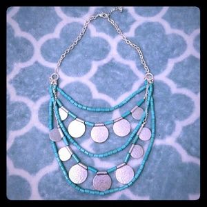 Turquoise & Silver Necklace