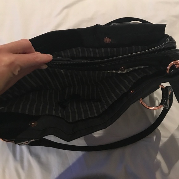 Mimco Bags Mimco Computer Tote With Rose Gold Poshmark