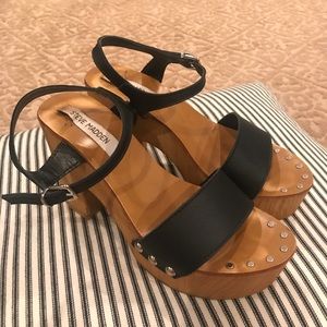 Steve Madden Platform Sandals size 9