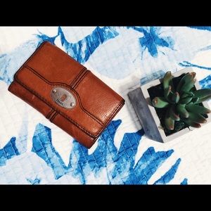 Leather Fossil Wallet