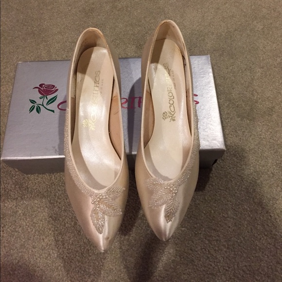 coloriffics wedding shoes