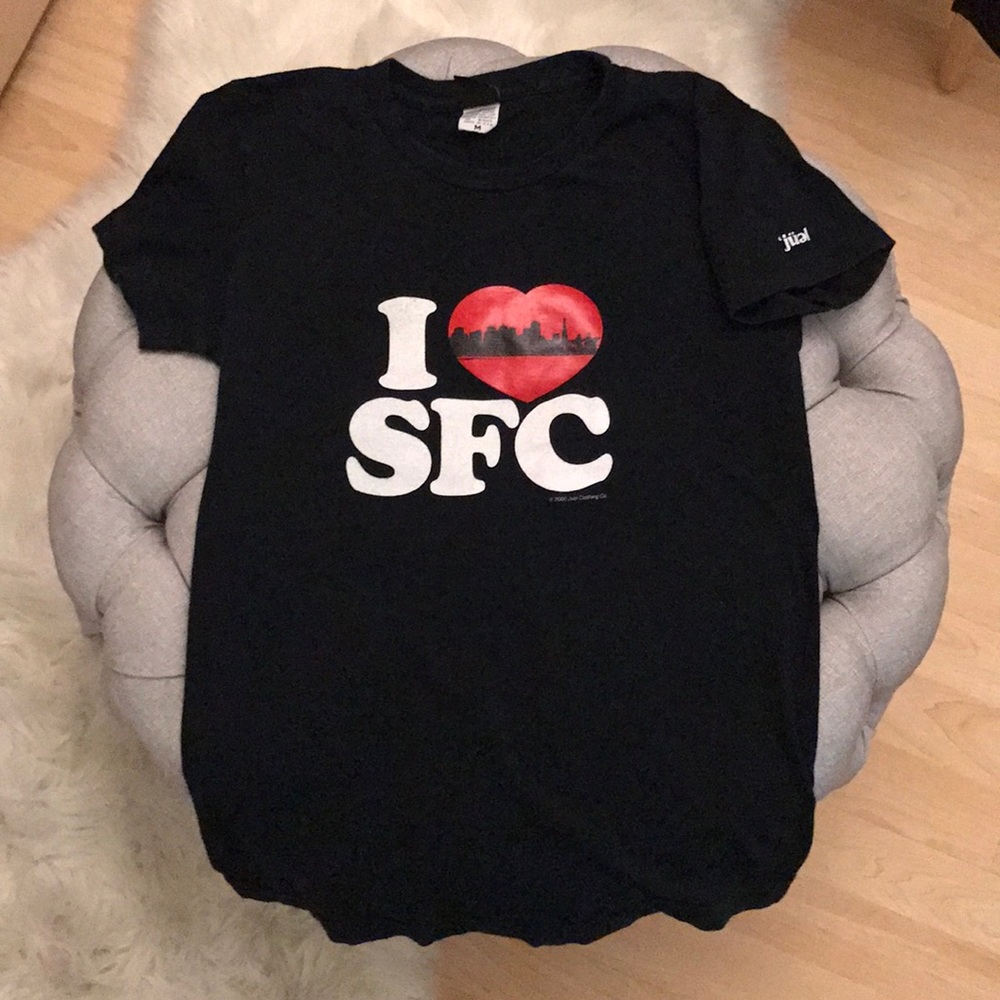 I heart SFC (San Francisco) women's tee