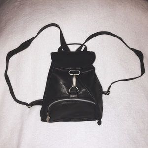 Vintage little black backpack!