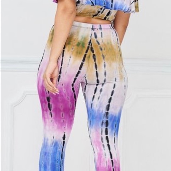 Bedford Tie Dye Set - Olive/Navy - Picture 5 of 8