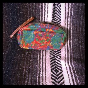 Patricia nash travel makeup bag in tropical