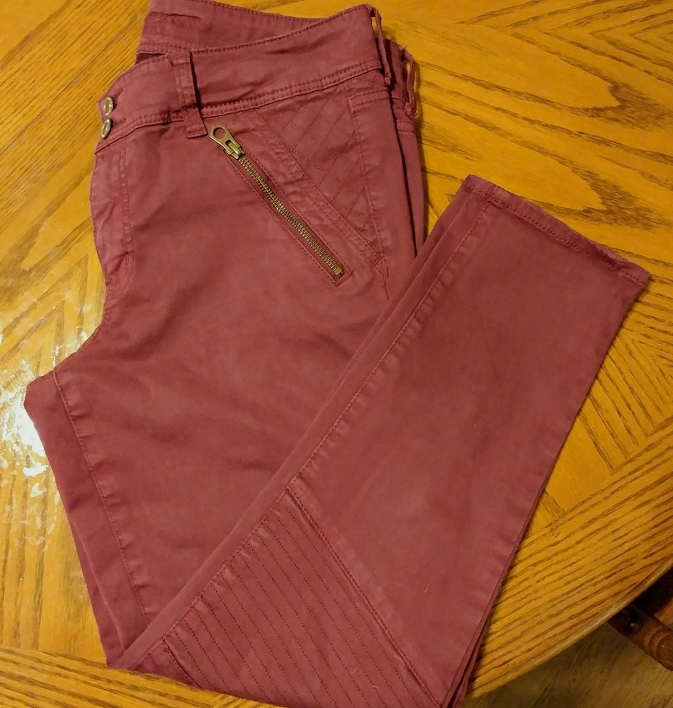 🍁AEO skinny crop cargo pants
