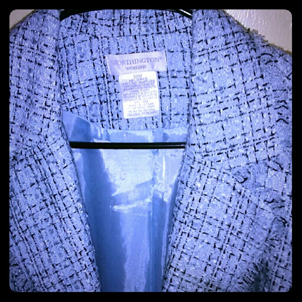 Vintage Blue Worthington Blazer