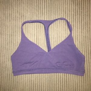 Navy blue lululemon arise bra size 8