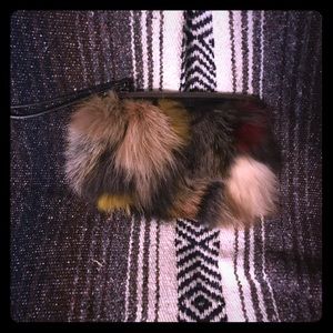 Patricia nash confetti fur wristlet wallet