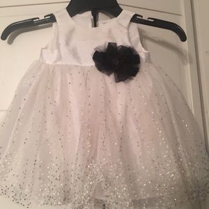 White & Black Dress