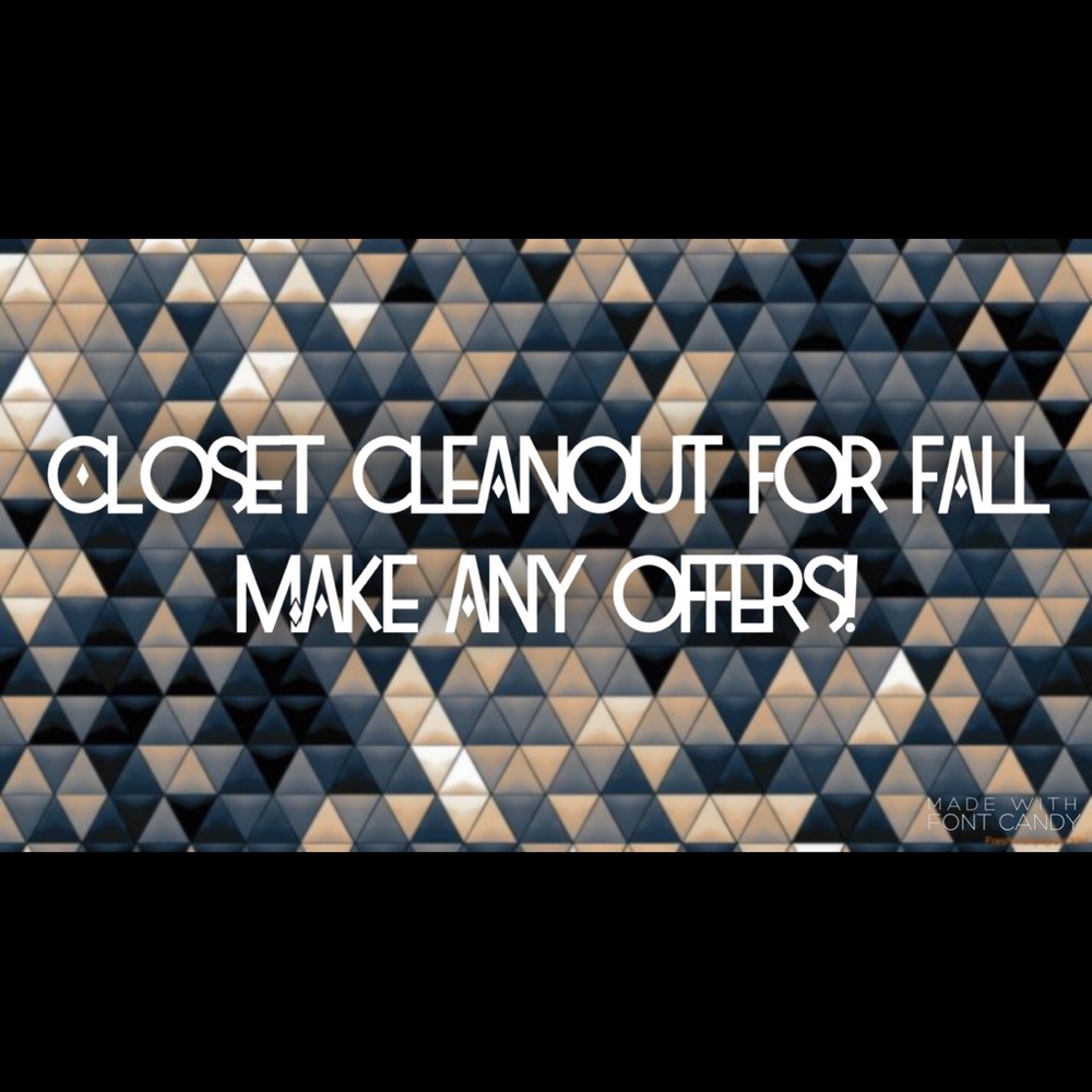 Closet cleanout