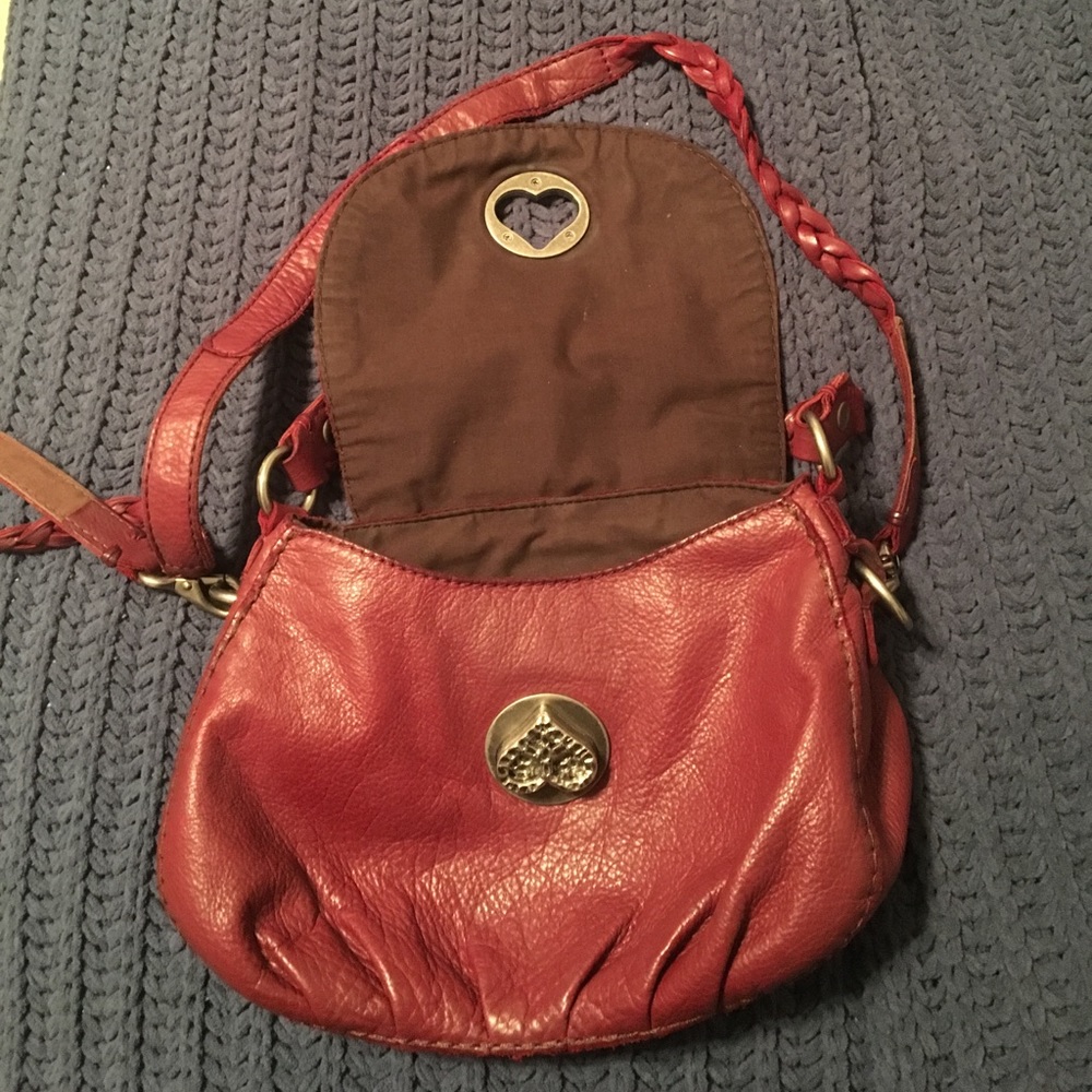 Lucky Brand Red Shoulder Purse
