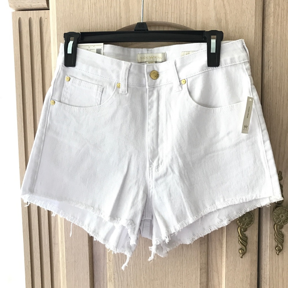 NEW! Nicki Minaj White Shorts
