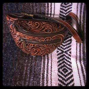 Patrica nash new Tuscan tooled fanny pack
