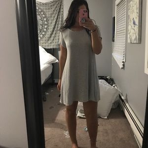 Striped tshirt dress