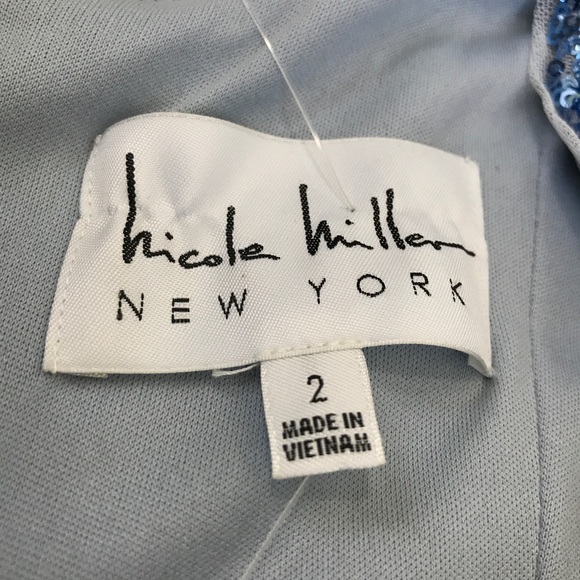 NICOLE MILLER Ombré sequin sleeveless dress - Picture 5 of 8