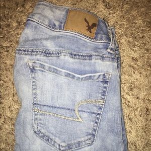 American Eagle super low rise jegging