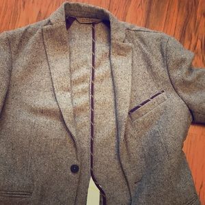 ZARA MEN'S GREY BLAZER