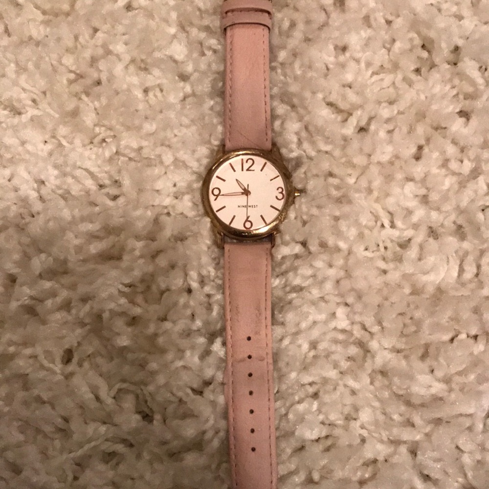 EUC Blush Pink and Rose Gold Watch - Picture 2 of 4
