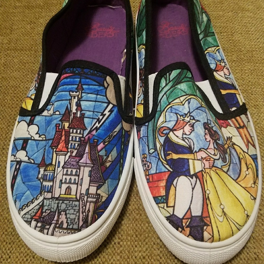 Beauty and the Beast shoes