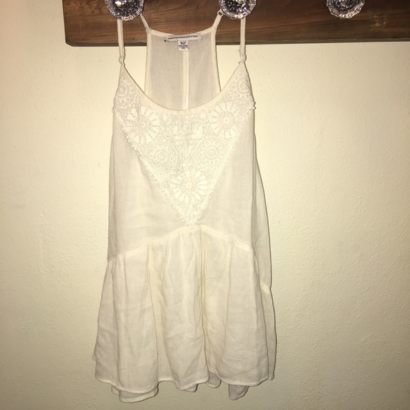 American Eagle Outfitters Tops - American Eagle Lace Detail Racerback Tank