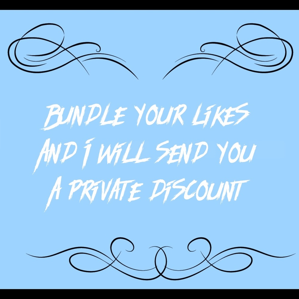 Bundle your likes for a private discount!