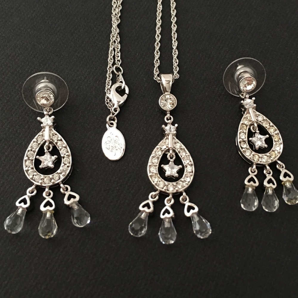 Kirk's Folly Vintage Star/Heart Jewelry Set  HTF!