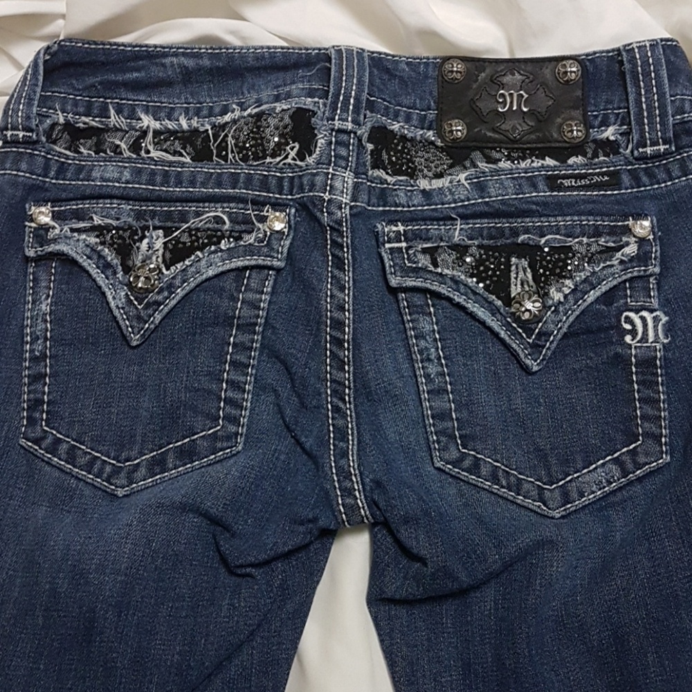 Gently Worn Miss Me Jeans