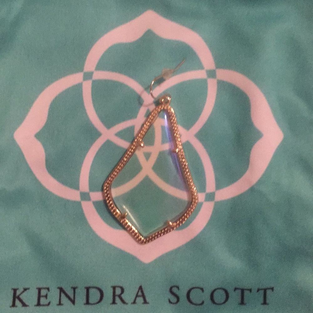 One clear Alexandra iridescent Kendra Scott
