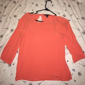 3/4 Sleeve Sheer Blouse💅🏻