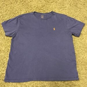 Ralph Lauren Polo Tee Shirt Purple/Orange Medium!